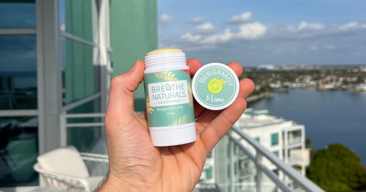 Breathe Naturals Bergamot Lime Deodorant: The Best Men’s Natural Deodorant