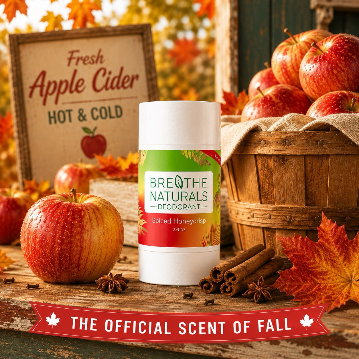 Spiced Honeycrisp Deodorant (Preorder)