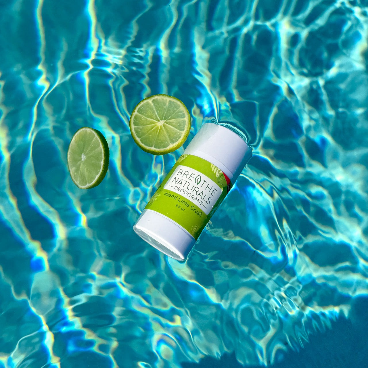 All-natural lime deodorant for women offering fresh protection without harsh chemicals