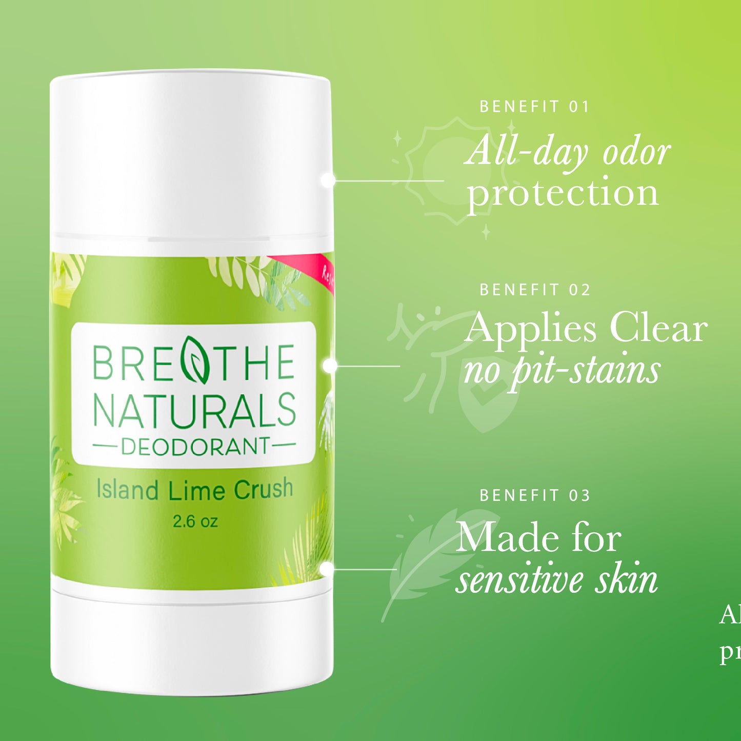 Island Lime Crush Deodorant