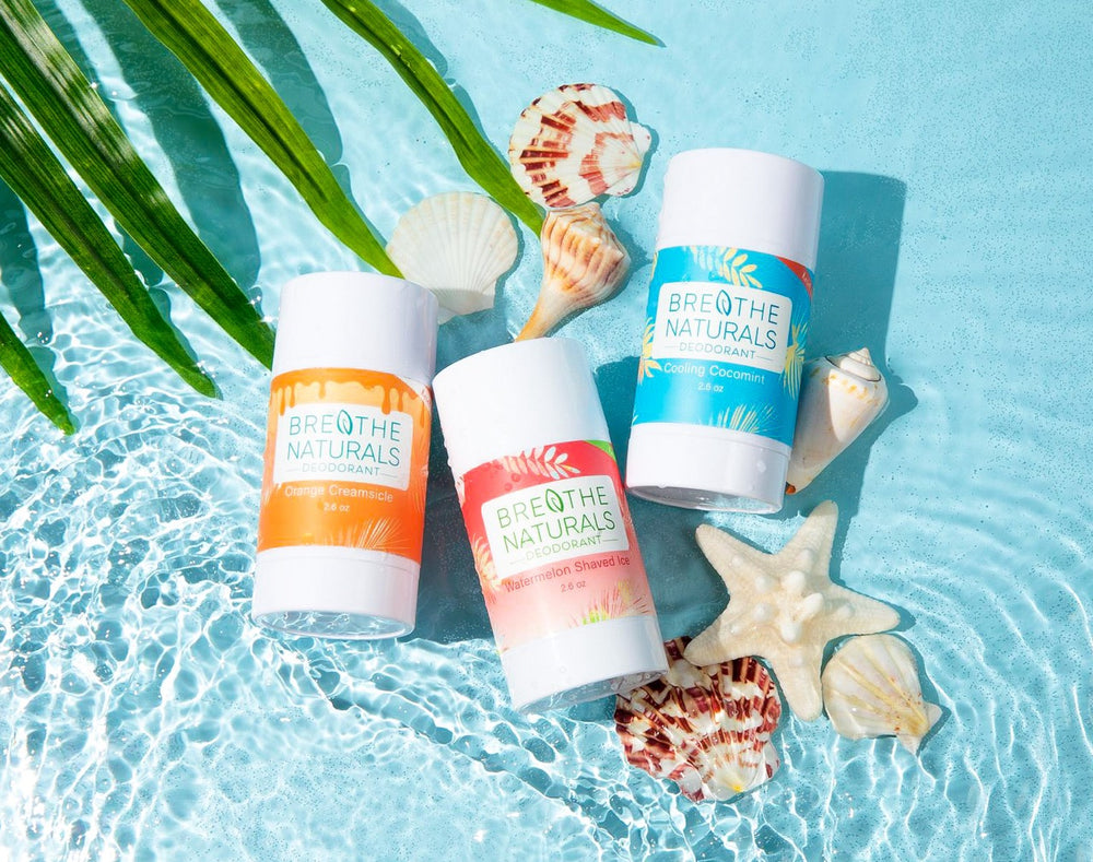 Breathe Naturals Deodorant Aluminum Free Sensitive Skin Approved